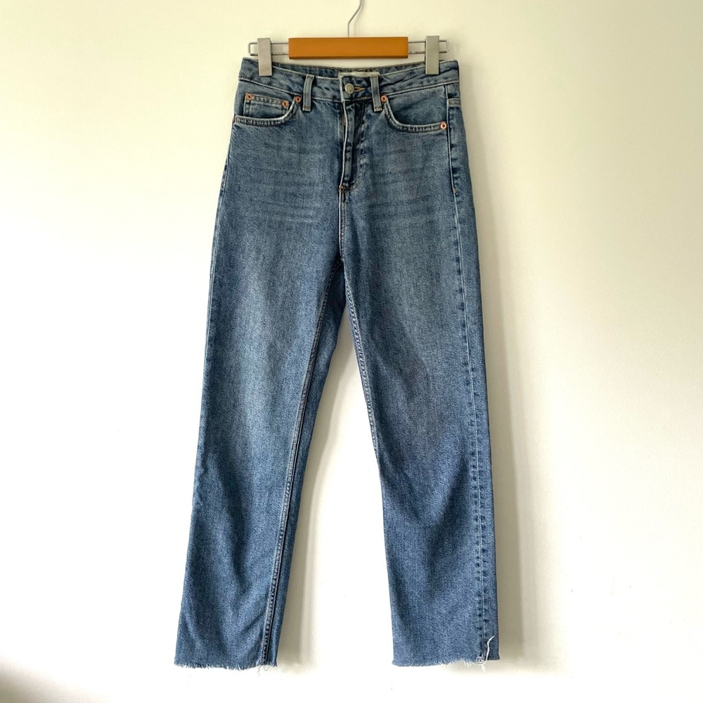 Topshop Moto Straight Leg Jeans